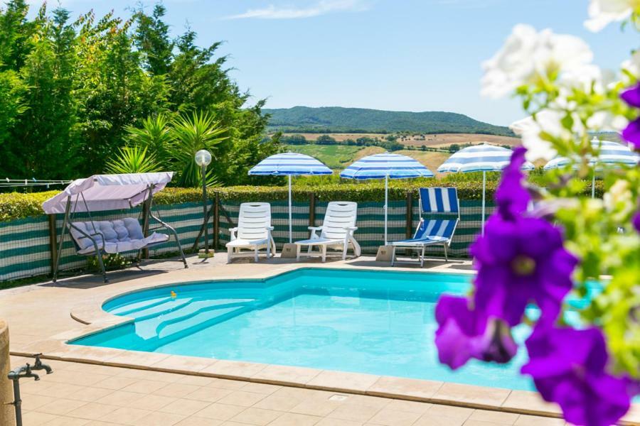 Agriturismo Case Nuove Castellina Marittima Exteriör bild