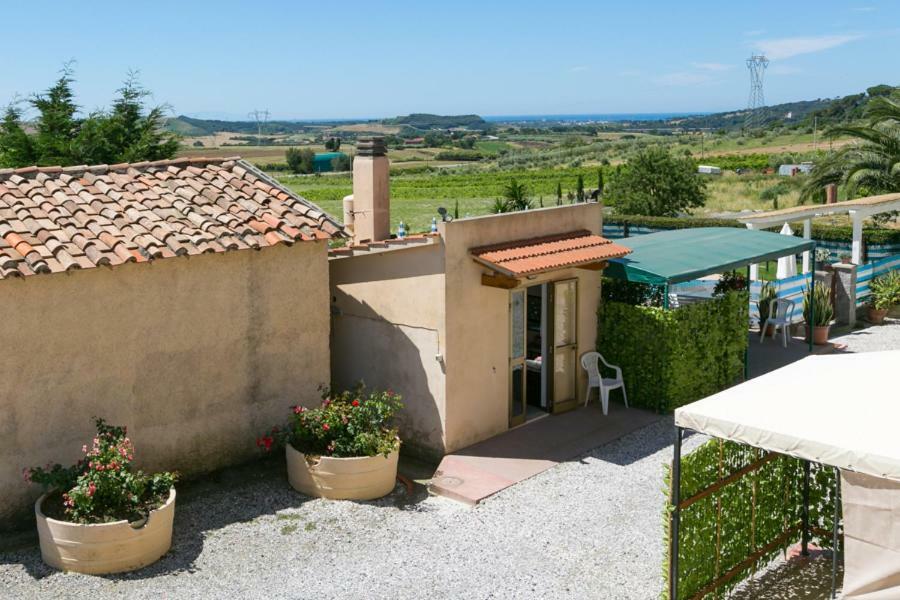 Agriturismo Case Nuove Castellina Marittima Exteriör bild